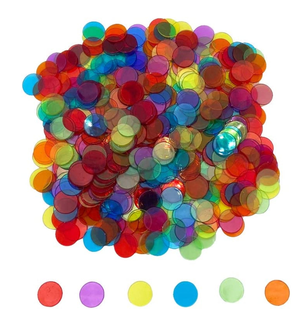 Bingo Card/Sheet Counter Pieces (3/4" 100ct)