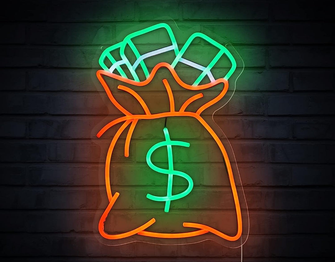 Neon Sign • CA$H BAG