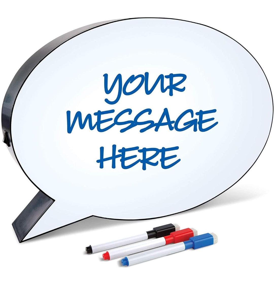 Standing Light-Up Message Box