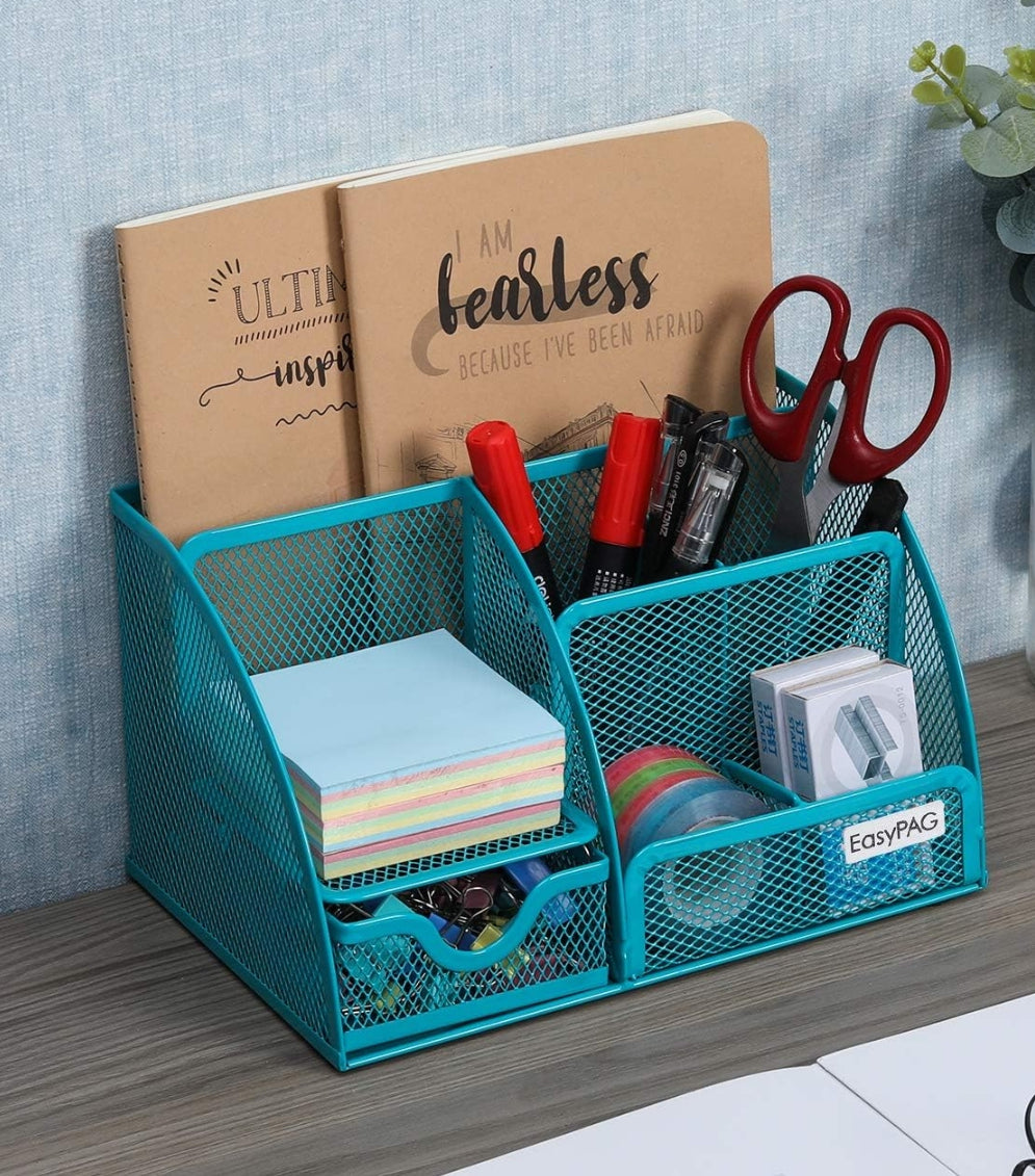 Marker & Stationary Caddy (Blue)