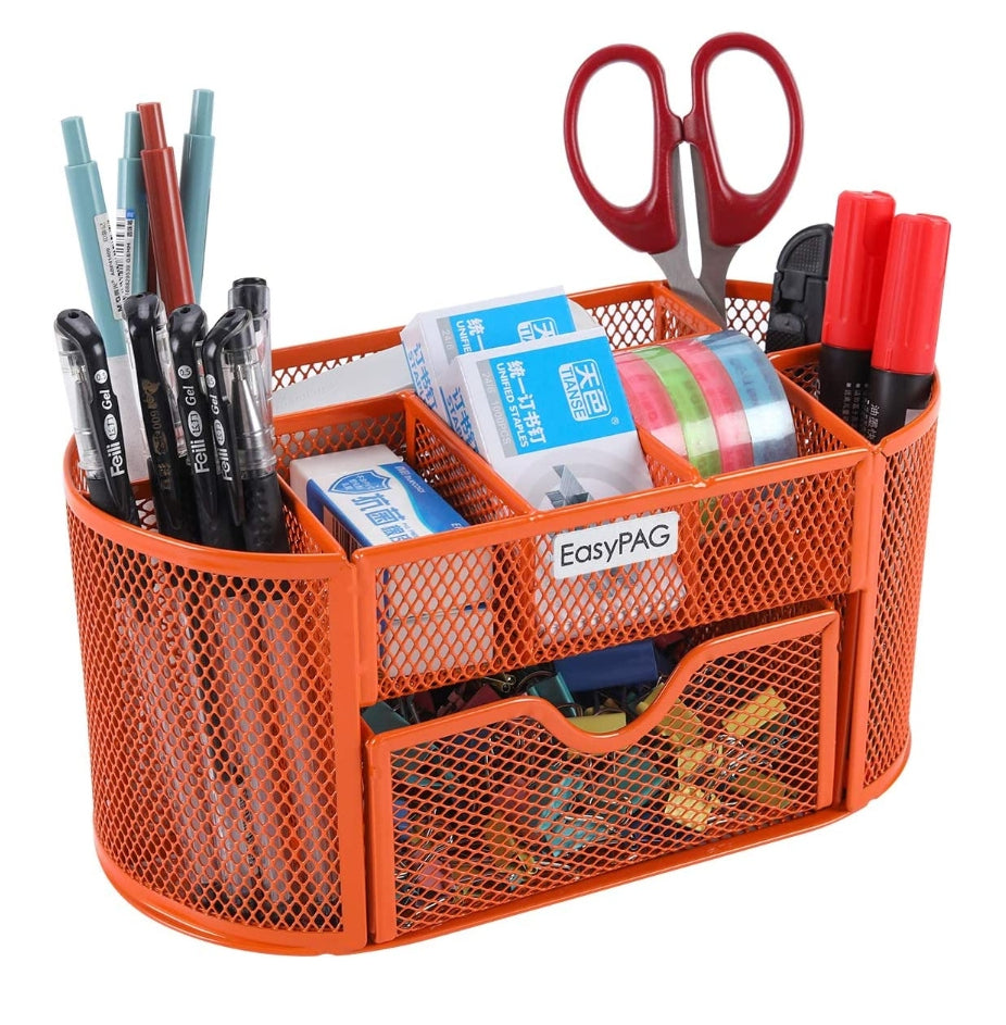 Marker & Stationary Caddy (Orange)