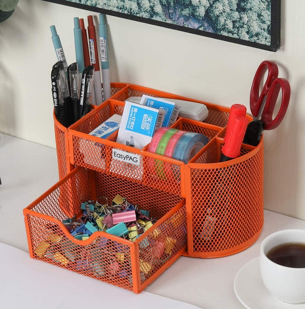 Marker & Stationary Caddy (Orange)