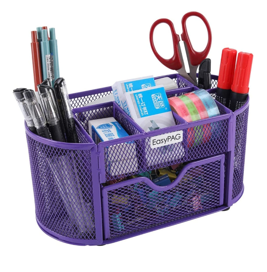 Marker &Stationary Caddy (Purple)