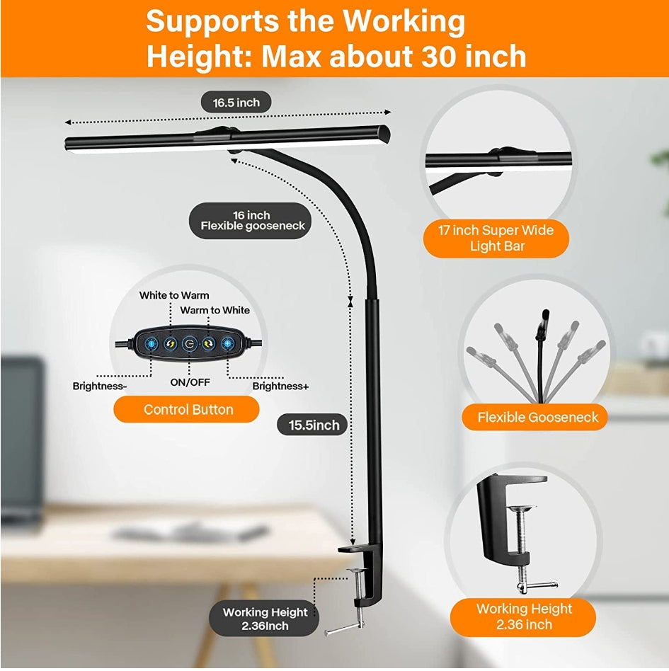 Desktop LED 4k Lighting w/ Dim Feature
