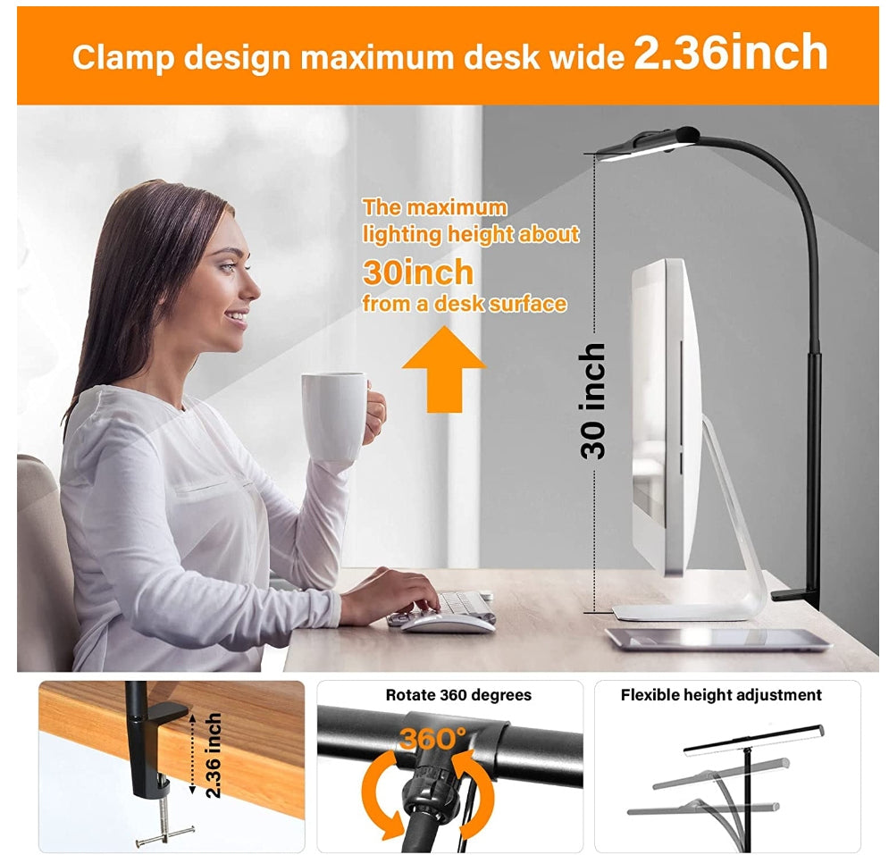Desktop LED 4k Lighting w/ Dim Feature