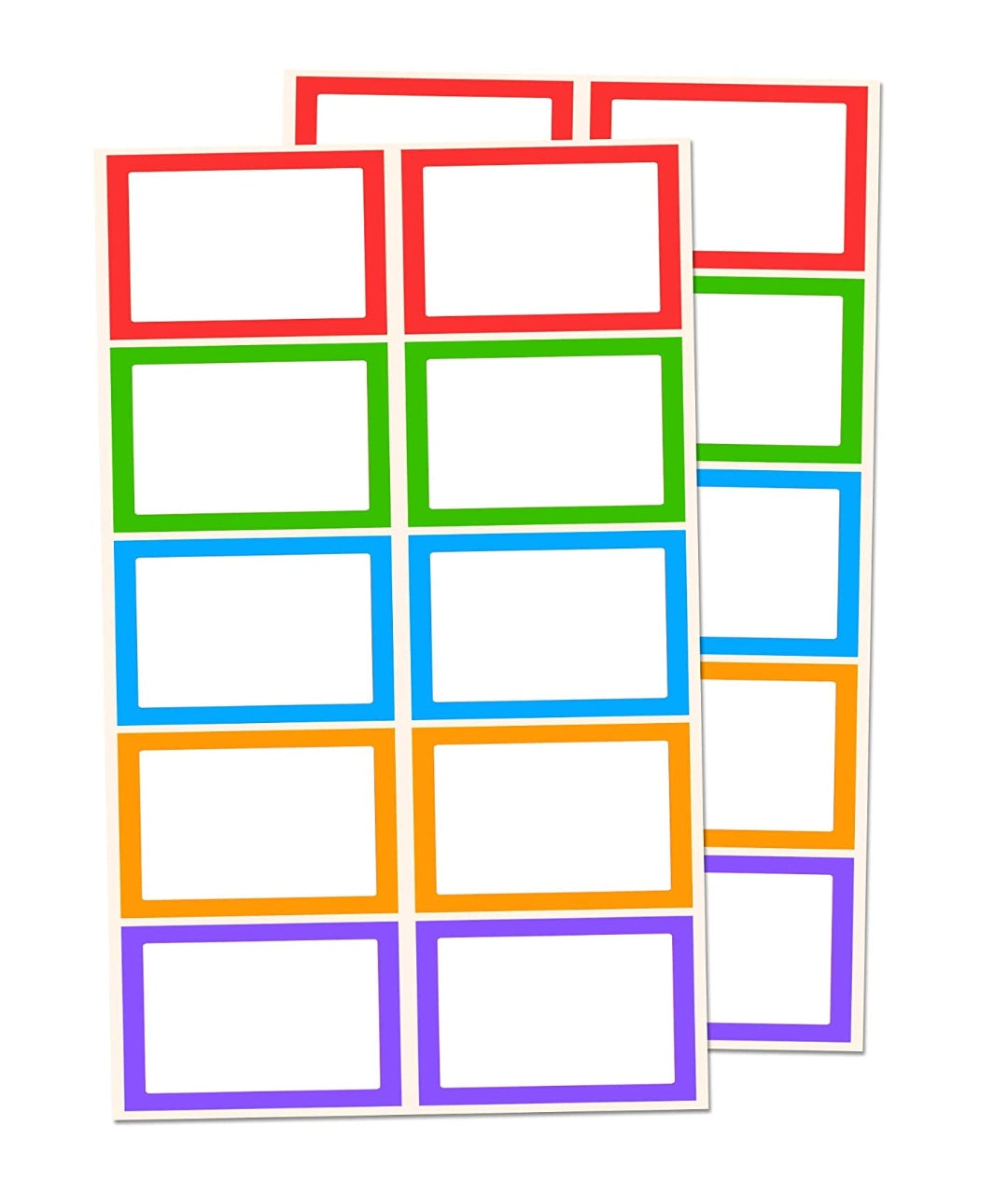 Self-Adhesive Labels 3"×2" (50ct/5 sheets)