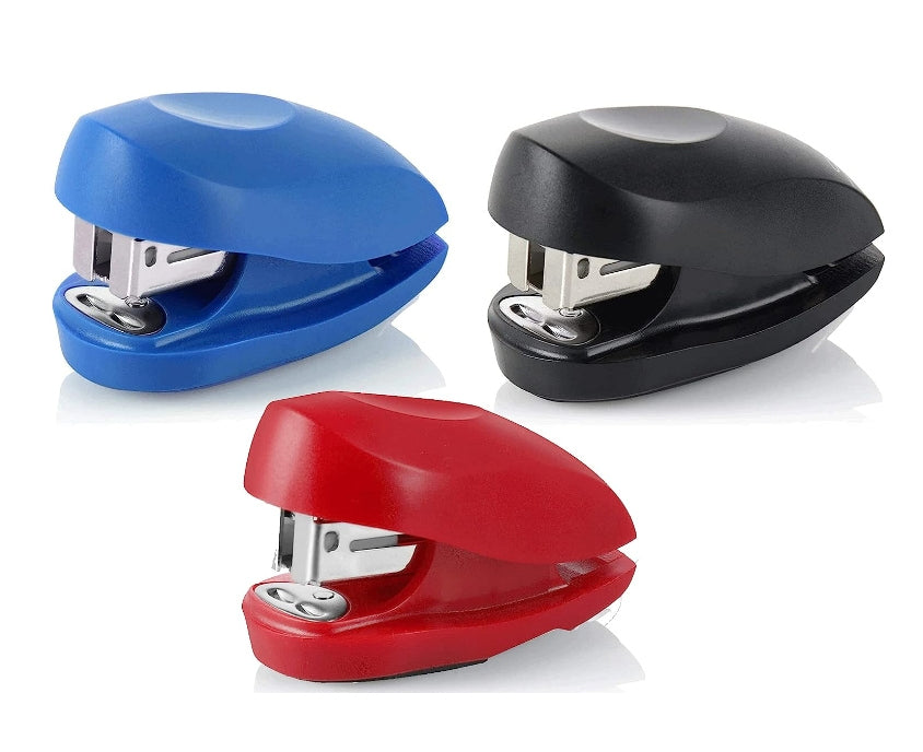 Mini Stapler 3pk! w/ Staples (3pc/Asst. Colors)