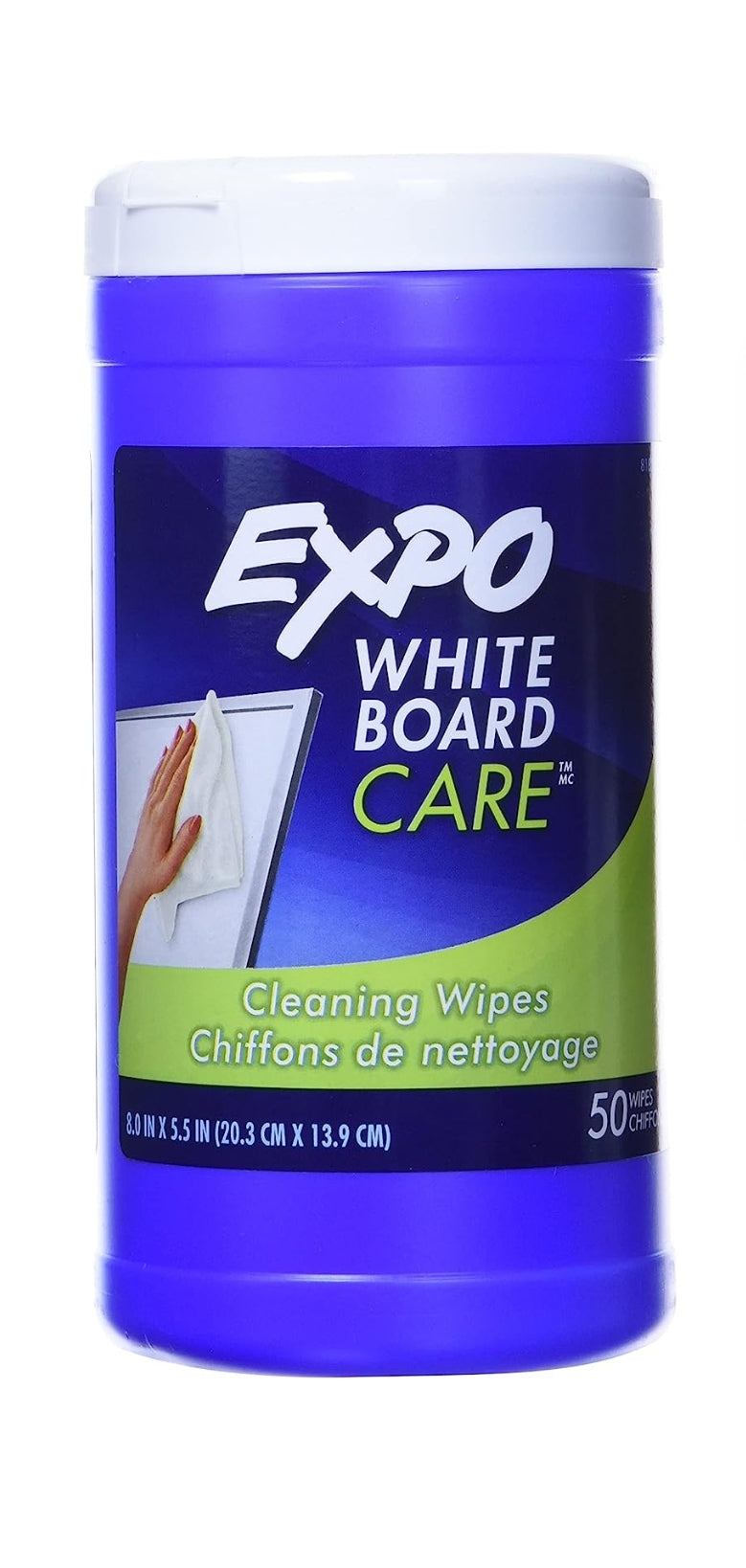 Whiteboard Care (50ct Wipes)