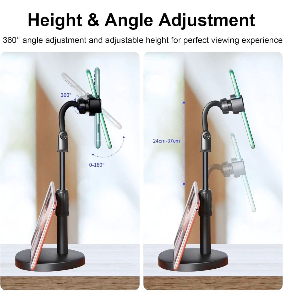 Dual Tablet/Phone Stand (All Devices/PINK)
