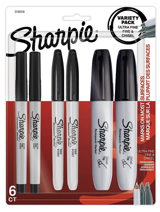 Sharpie Variety Trio pk (6ct)