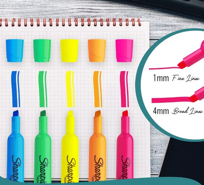 Sharpie 5pk Highlighter Set