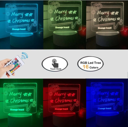 Dry-Erase Light-Board + Remote (16 Colors)
