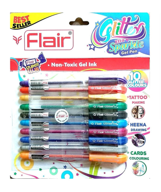 Glitter Shine Gel Pens 10ct