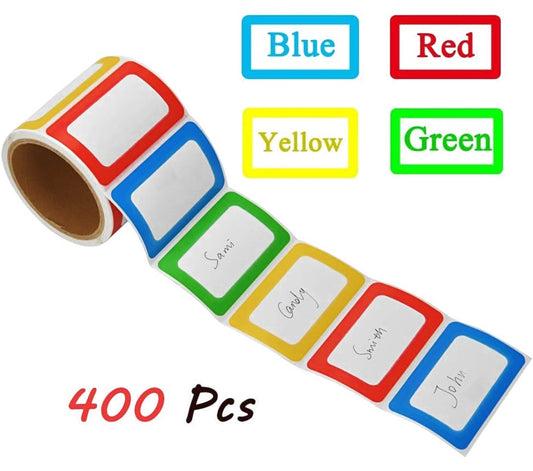 Label/Prize Sticker 400ct Roll (Multicolor)