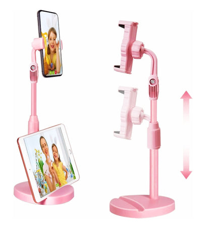 Dual Tablet/Phone Stand (All Devices/PINK)