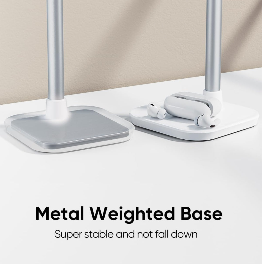 Adjustable Device Stand (Fits All, White)