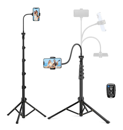 Phone Floor Stand/Tripod & Remote Control