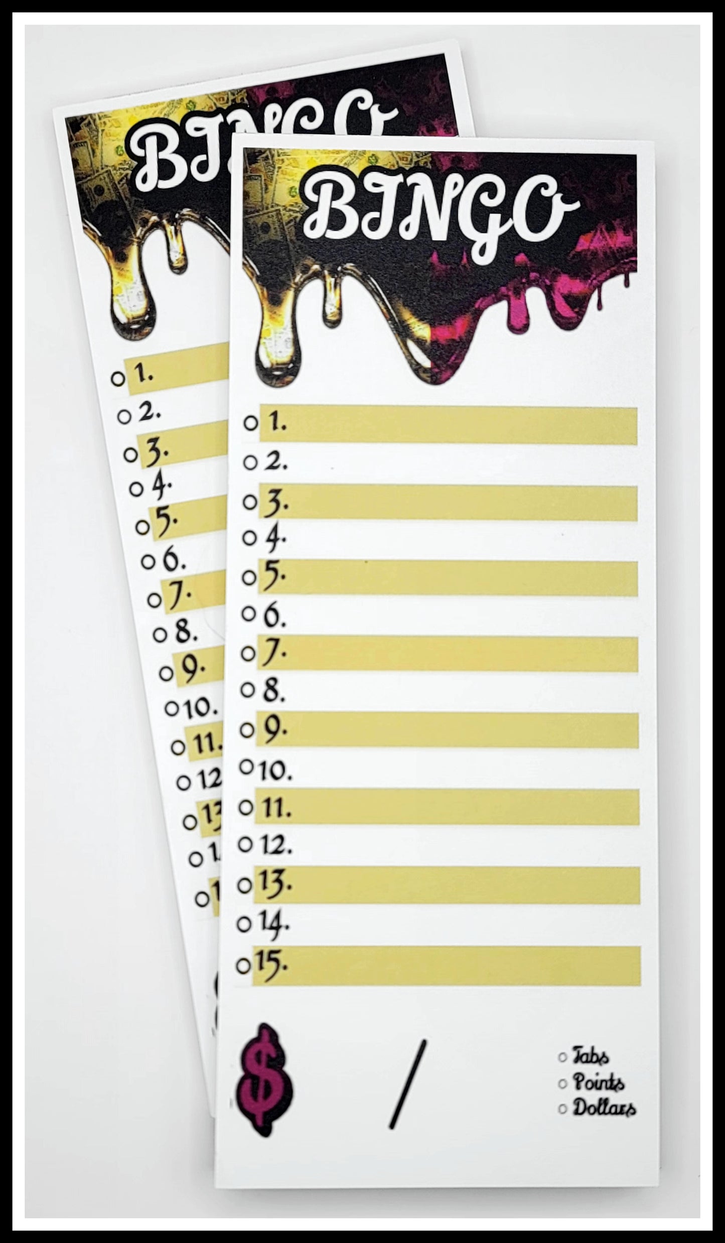 15-Line Bingo Notepad (50-Sheet)