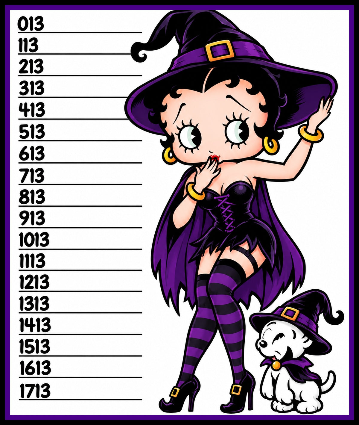Halloween 🎃 Betty - $10/Line, $1,100 PROFIT