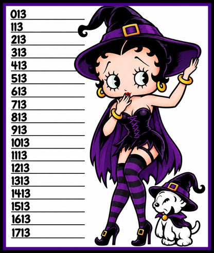 Halloween 🎃 Betty - $10/Line, $1,100 PROFIT