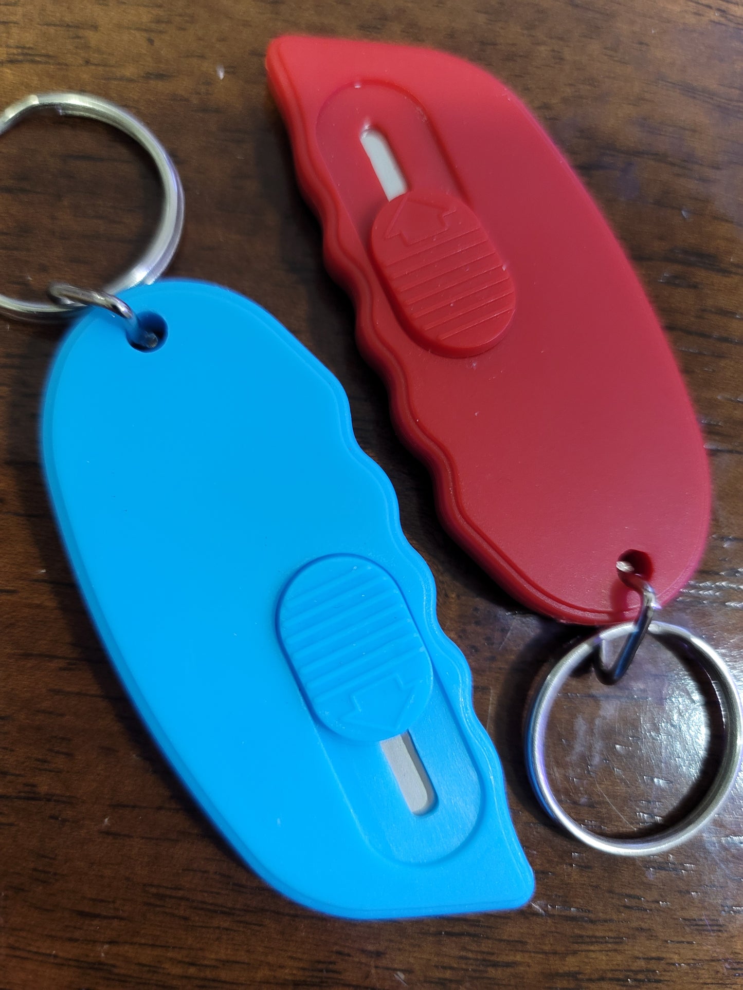 Mini utility-blade Keychain (2pc)