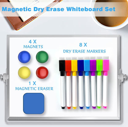 8×12 Magnetic White Board & Accessories