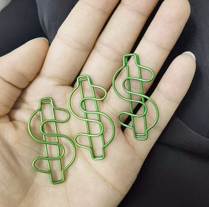 Cash Symbol '💲' Paper Clips