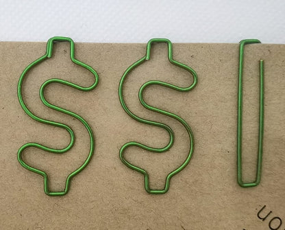 Cash Symbol '💲' Paper Clips